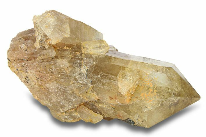 Smoky Citrine Crystal Cluster - Lwena, Congo #282873